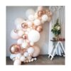 BParty Kit de arco de guirnalda de globos de oro rosa 156_6