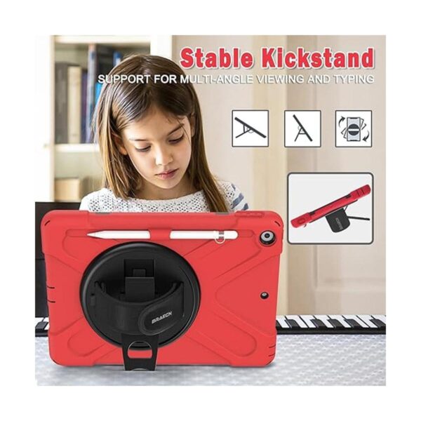 BRAECN Funda resistente para iPad 9 8 7 generación 10.2_4