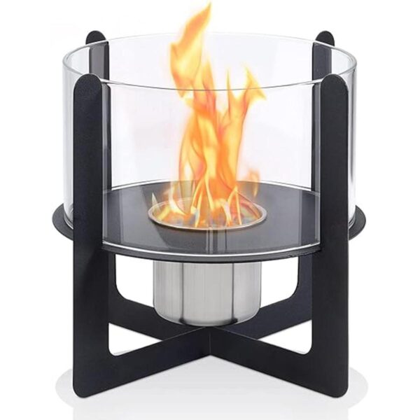 BRIAN DANY Chimenea de etanol portátil de mesa chimenea_1