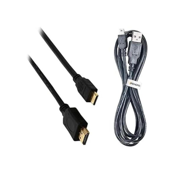 BRENDAZ Kit de cables HDMI y USB para videocámara Canon_2