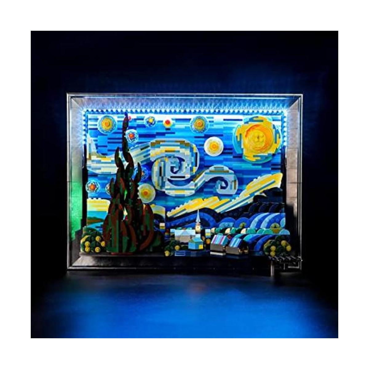 BRIKSMAX Kit de iluminación LED para LEGO21333 Vincent Van