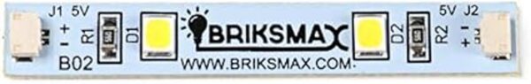 BRIKSMAX Tira de luces LED de color blanco cálido para_2