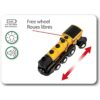 BRIO World 33630 Mighty Golden Action Locomotora Tren de