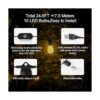 BRIMAX Cadena de luces para exteriores de 24.6 pies_2