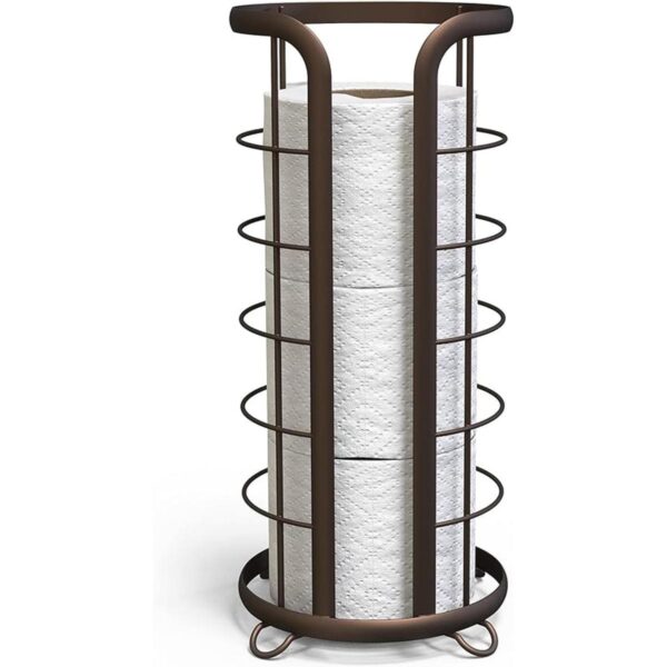 BROOKSTONE Soporte de papel higiénico de bronce_1