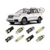 BRISHINE Kit de luces LED interiores blancas para Subaru_1
