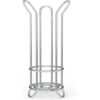 BROOKSTONE Soporte de papel higiénico cromado