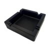 BSANG Cenicero de silicona negro grande de 6 pulgadas