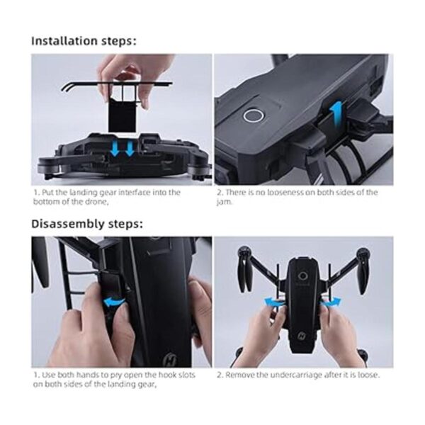BTG Landing Gear compatible con accesorios de dron Holy