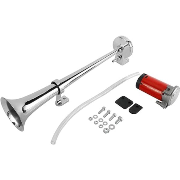 BTSHUB Bocina de aire de trompeta individual de 12 V con_1