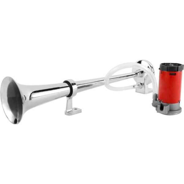 BTSHUB Bocina de aire de trompeta individual de 12 V con_3