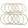BTYONON 10 anillos de metal de 3.0 in para hacer_1