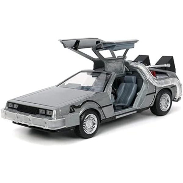 BTTF Máquina de tiempo parte I con luz 124 vehículo_4