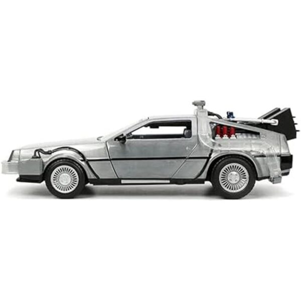 BTTF Máquina de tiempo parte I con luz 124 vehículo_5