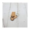 BTYONONON10 piezas de madera en blanco llavero rectangular_5