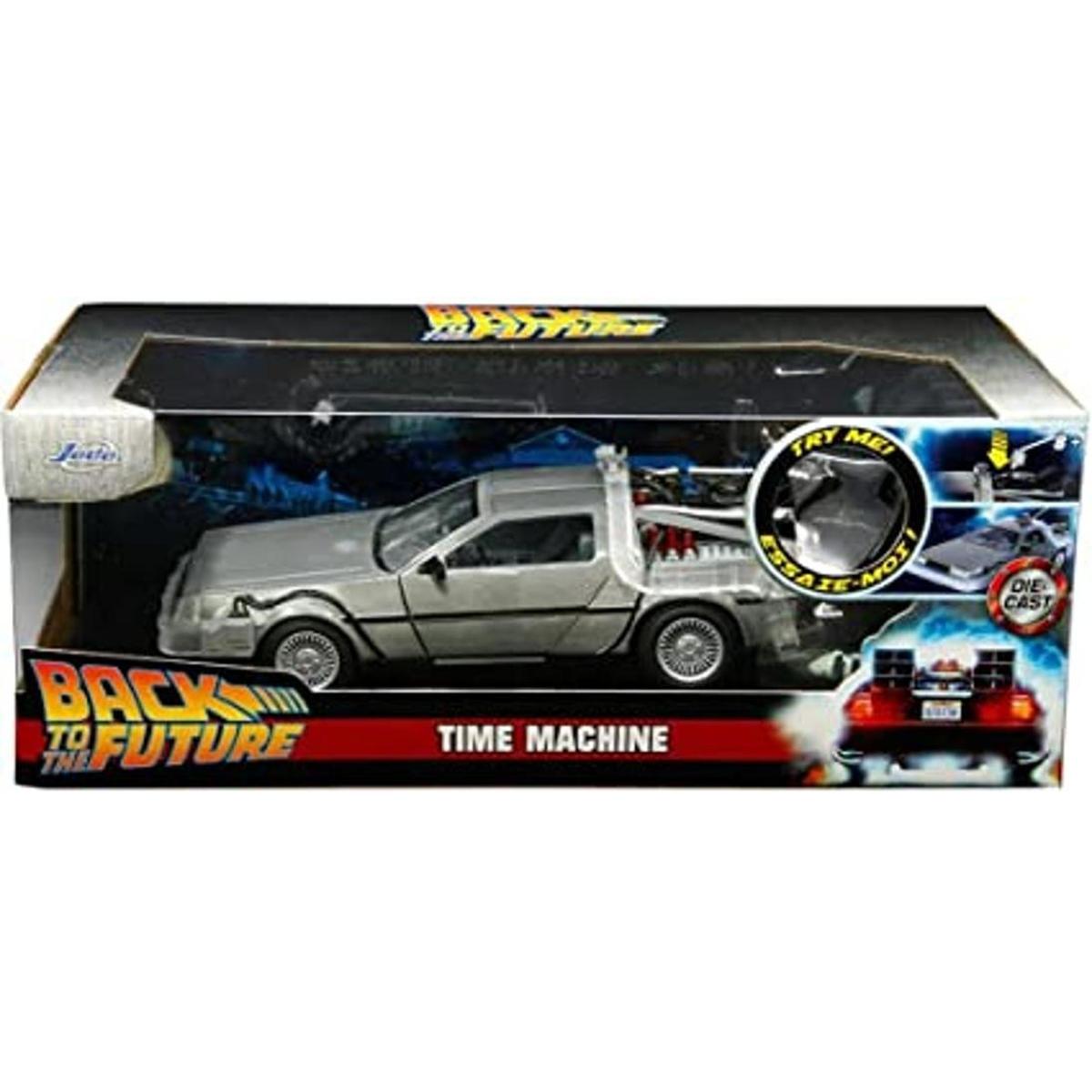 BTTF Máquina de tiempo parte I con luz 124 vehículo