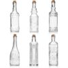 BULK PARADISE Botellas de vidrio transparente surtidas con_1