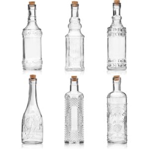 BULK PARADISE Botellas de vidrio transparente surtidas con_1