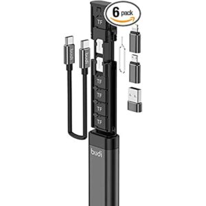 BUDI Cable de datos multifuncional 9 en 1 con lector de_1