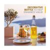 BULK PARADISE Botellas de vidrio transparente surtidas con_4