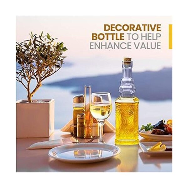 BULK PARADISE Botellas de vidrio transparente surtidas con_4