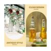 BULK PARADISE Botellas de vidrio transparente surtidas con_5