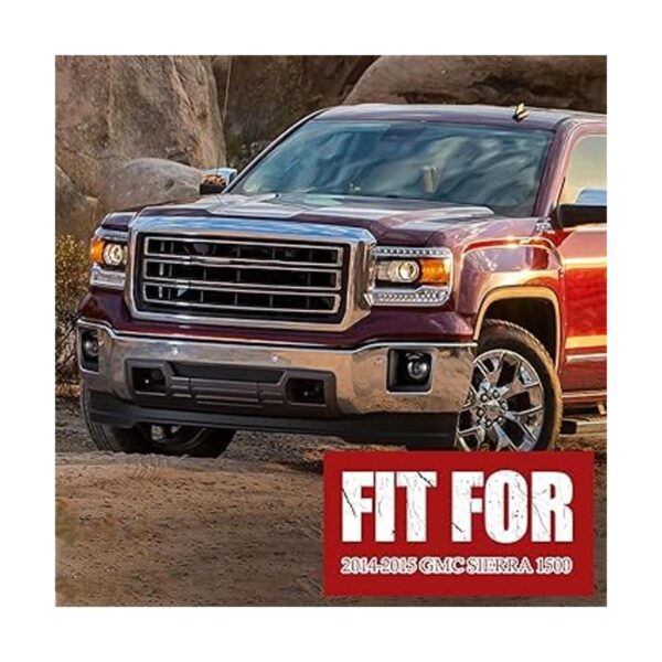 BUNKER INDUST Luces antiniebla LED para GMC Sierra 1500_2