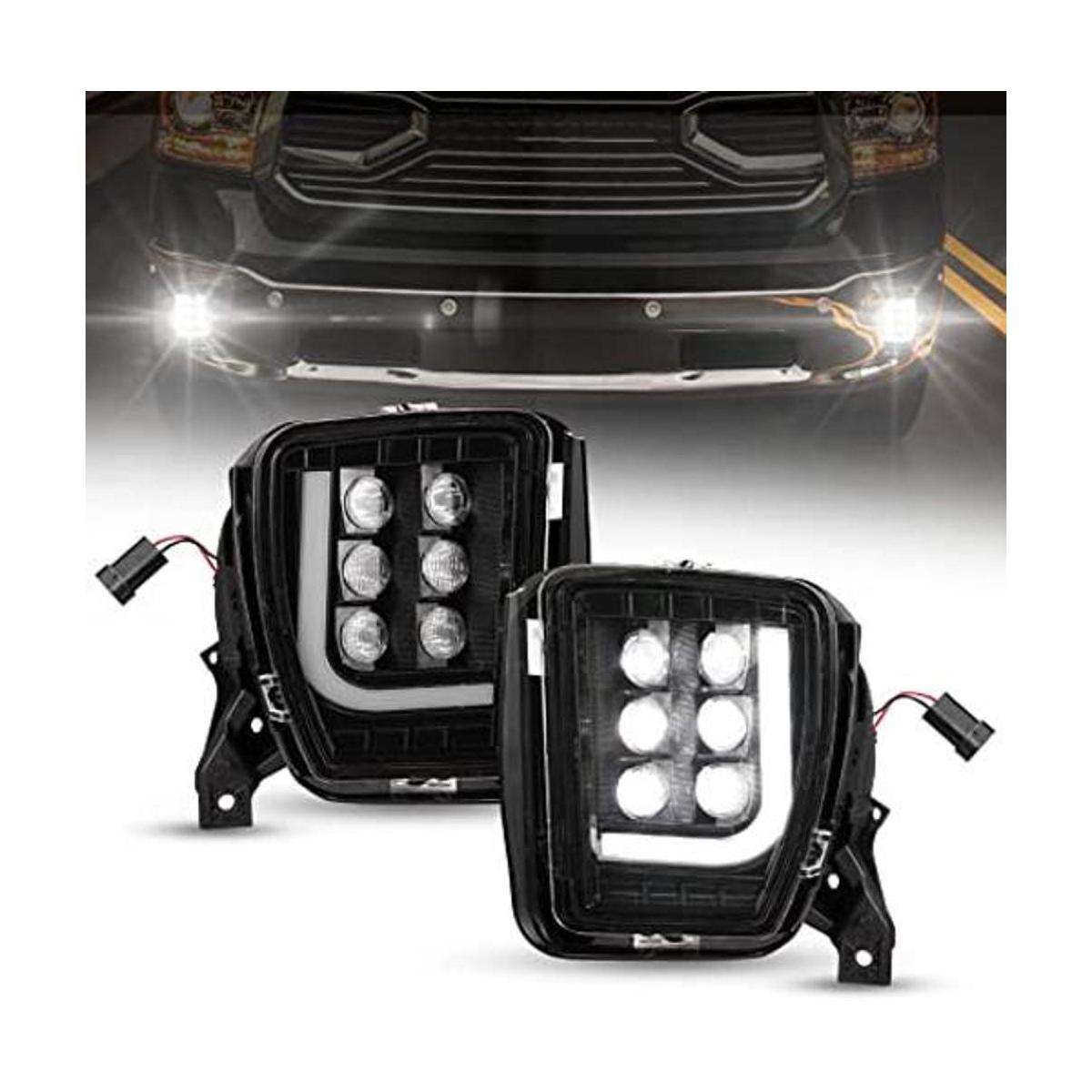 BUNKER INDUST Dodge Ram Juego de luces antiniebla LED con