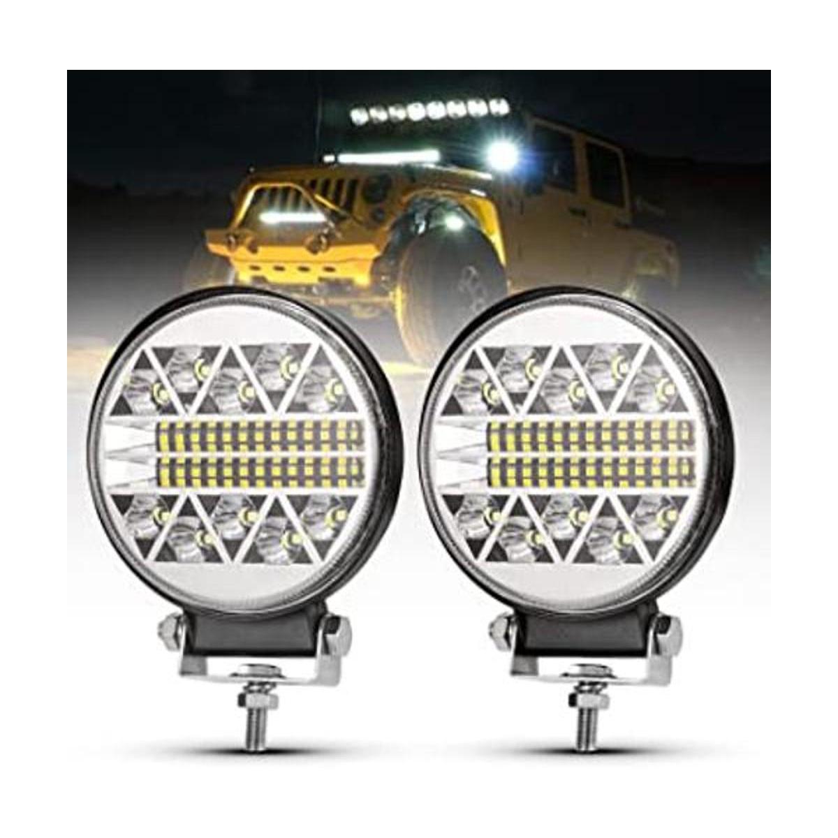 BUNKER INDUST Cápsulas de luz LED de 4 pulgadas 2 piezas
