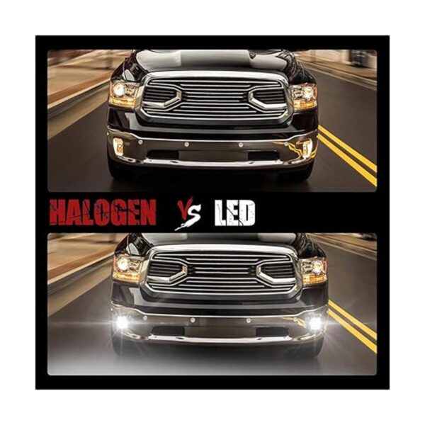 BUNKER INDUST Dodge Ram Juego de luces antiniebla LED con_2