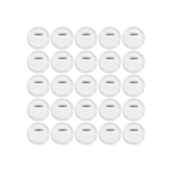 BUYGO O 25 insignias de botón de 3 pulgadas con alfiler