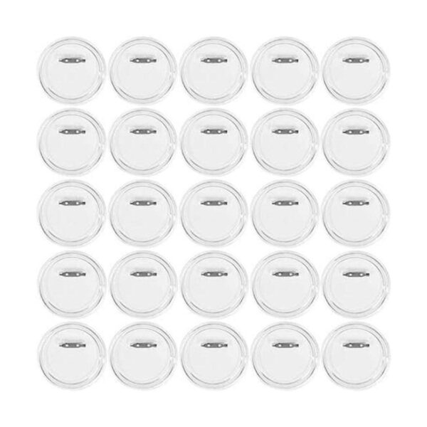 BUYGO O 25 insignias de botón de 3.15 pulgadas con