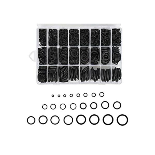 BUYGOO 1200 piezas de anillo tórico Kit de 24 tamaños de_1