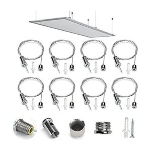 BUZIFU Juego de 8 luces de techo para colgar en el techo_1