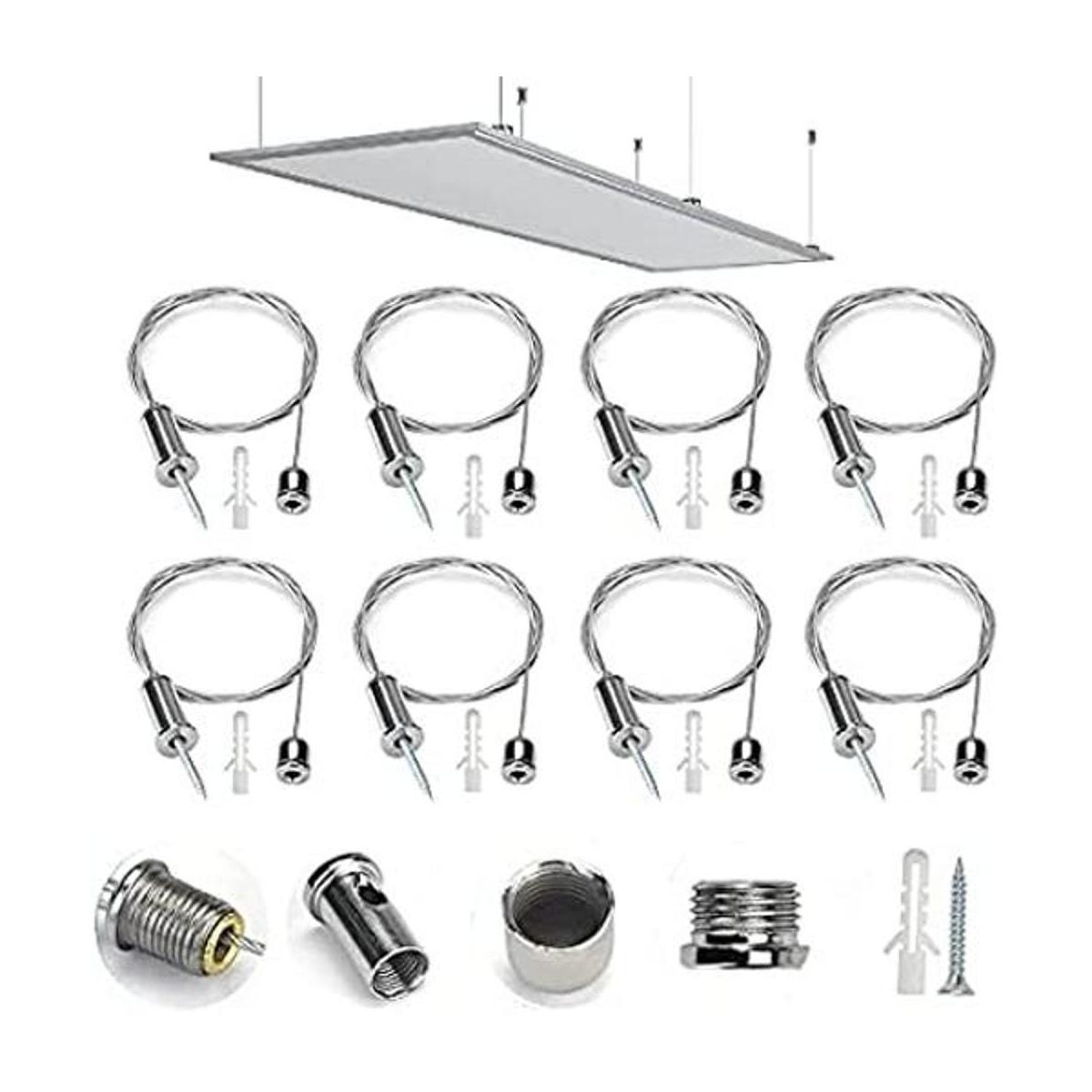 BUZIFU Juego de 8 luces de techo para colgar en el techo