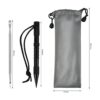BUYGOO Juego de 14 agujas de cordones de acero inoxidable