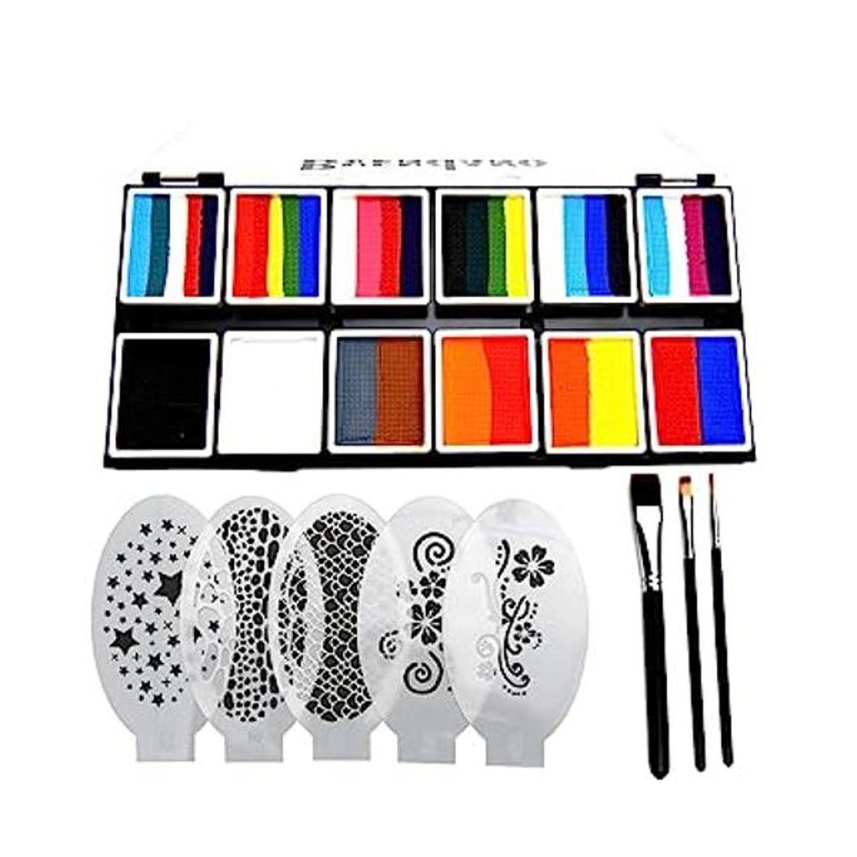 BVENDANO Pintura facial profesional paleta de pastel