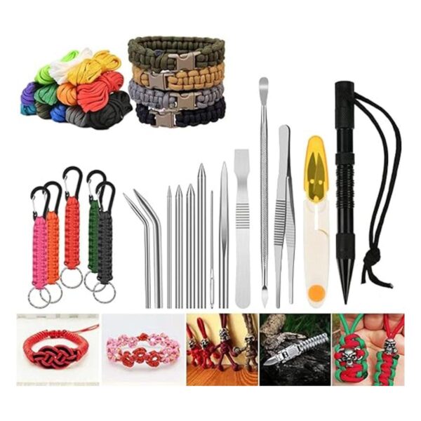 BUYGOO Juego de 14 agujas de cordones de acero inoxidable