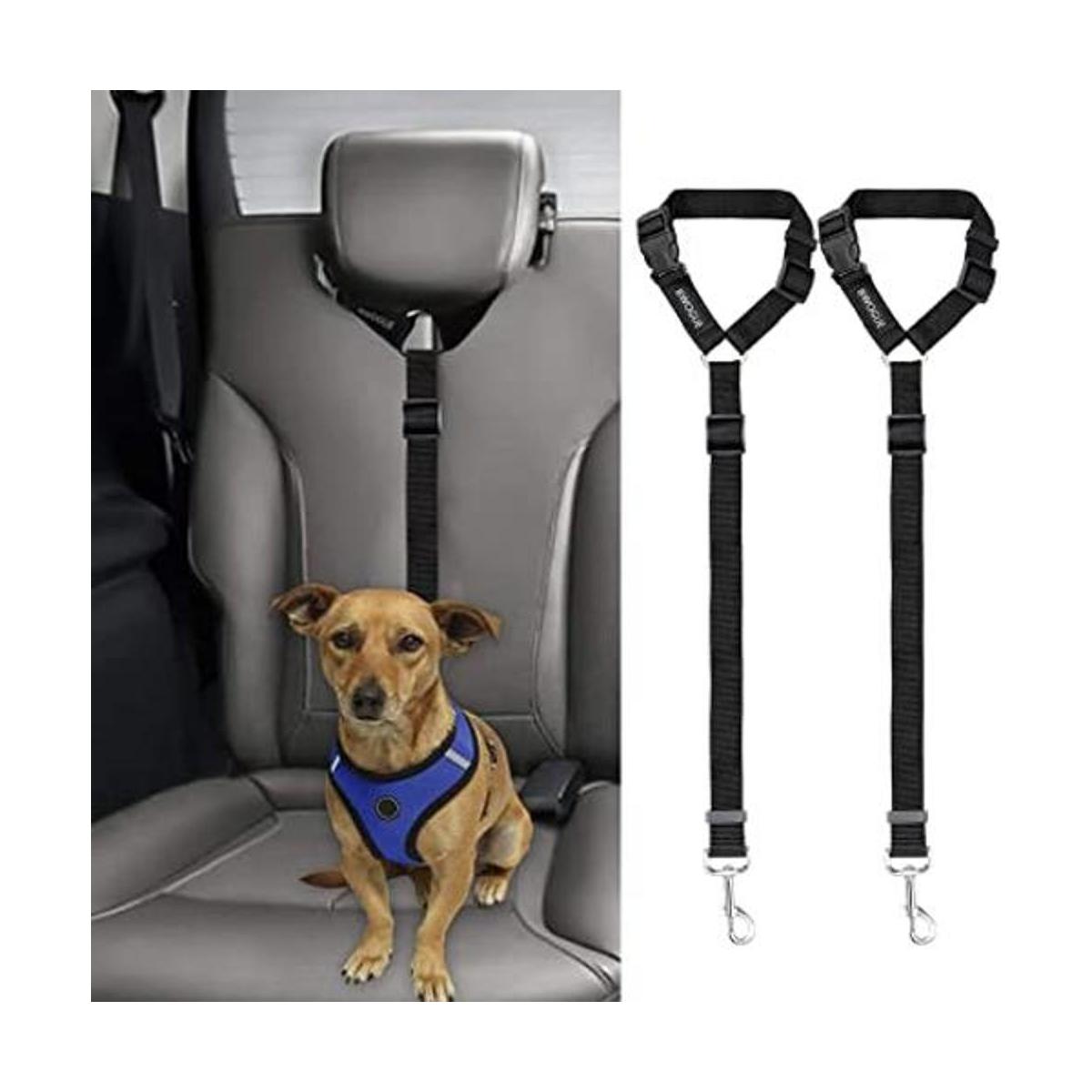 BWOGUE 2 paquetes de correas de seguridad para perros y