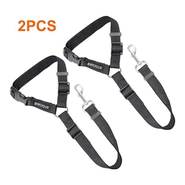 BWOGUE 2 paquetes de correas de seguridad para perros y