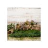 BYHER Musgo falso musgo verde fresco artificial para