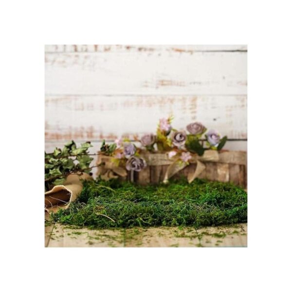 BYHER Musgo falso musgo verde fresco artificial para