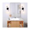BYOLIIMA Apliques de pared tipo globo 2 luces modernas_3