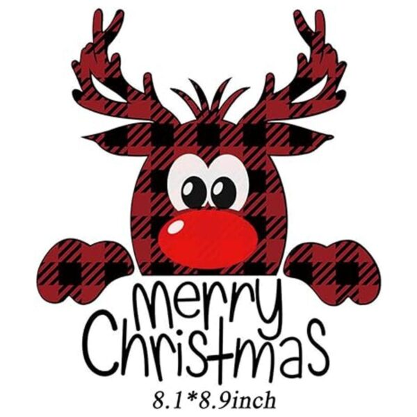 BYNYTO Traslados de Navidad para camisetas clásicas de