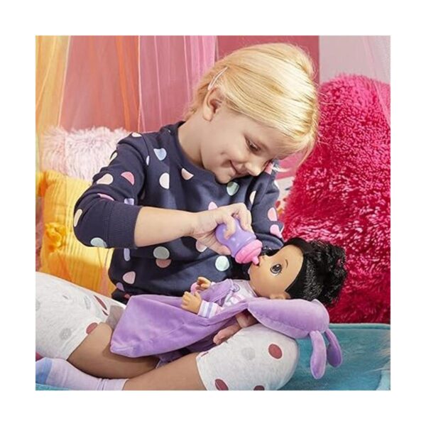 Baby Alive Muñeca de bebé Bunny para fiestas de pijamas_5