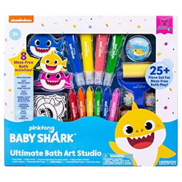 Baby Shark Ultimate Bath Art Studio de Horizon Group USA_1