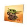 Baby Yoda Alfombrilla de ratón rectangular antideslizante_1