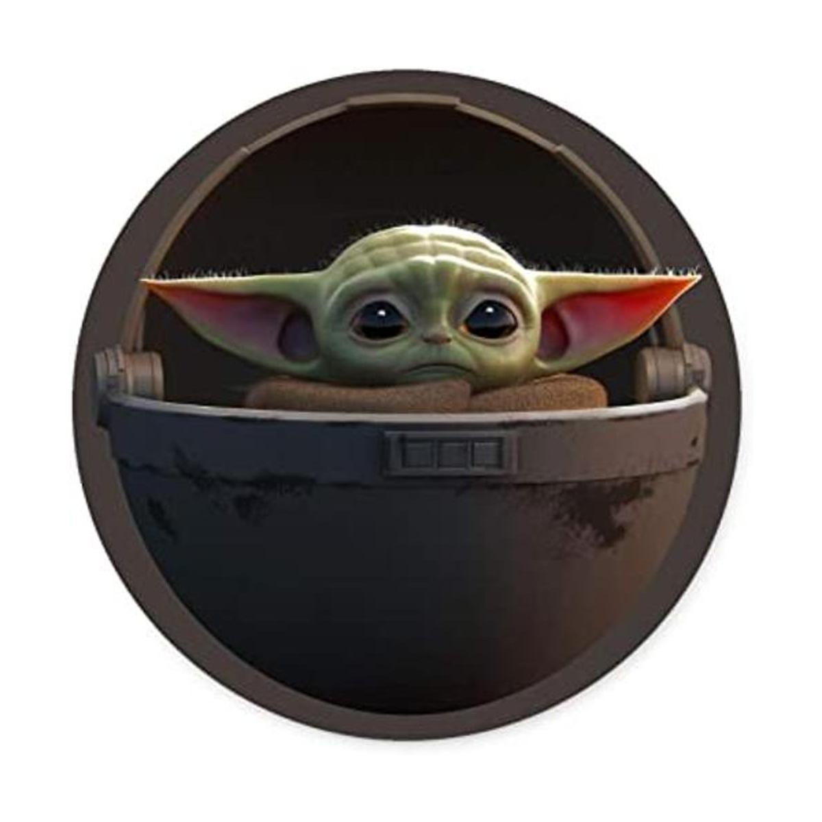 Baby Yoda Alfombrilla de ratón para juegos de goma