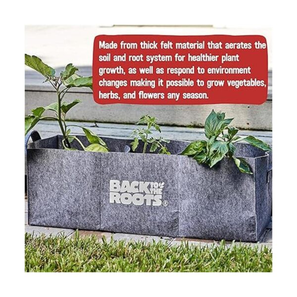 Back to the Roots Camas de cultivo de tela reutilizable