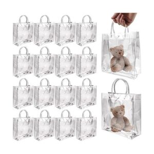BadenBach 16 bolsas de regalo de plástico transparente con